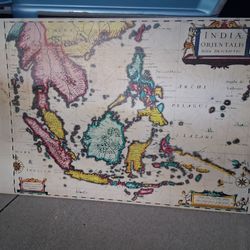 Rare Map Photo Wall Decorations