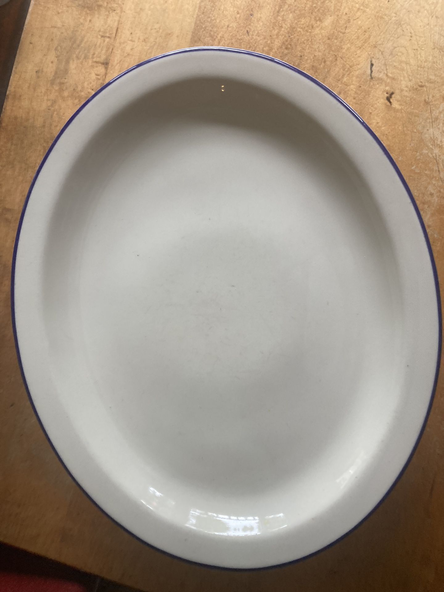 Homer Laughlin Oval Diner Plates