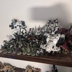Warhammer 40K Tau Army With Codex And Sprues 