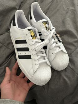 White Adidas size 10