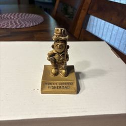World’s Greatest Fisherman Figurine 