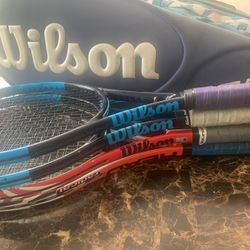 Tennis Racket And Bag 