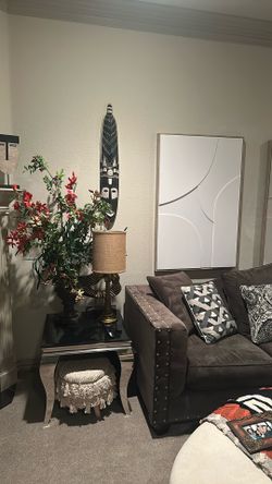 Black And White African Mask