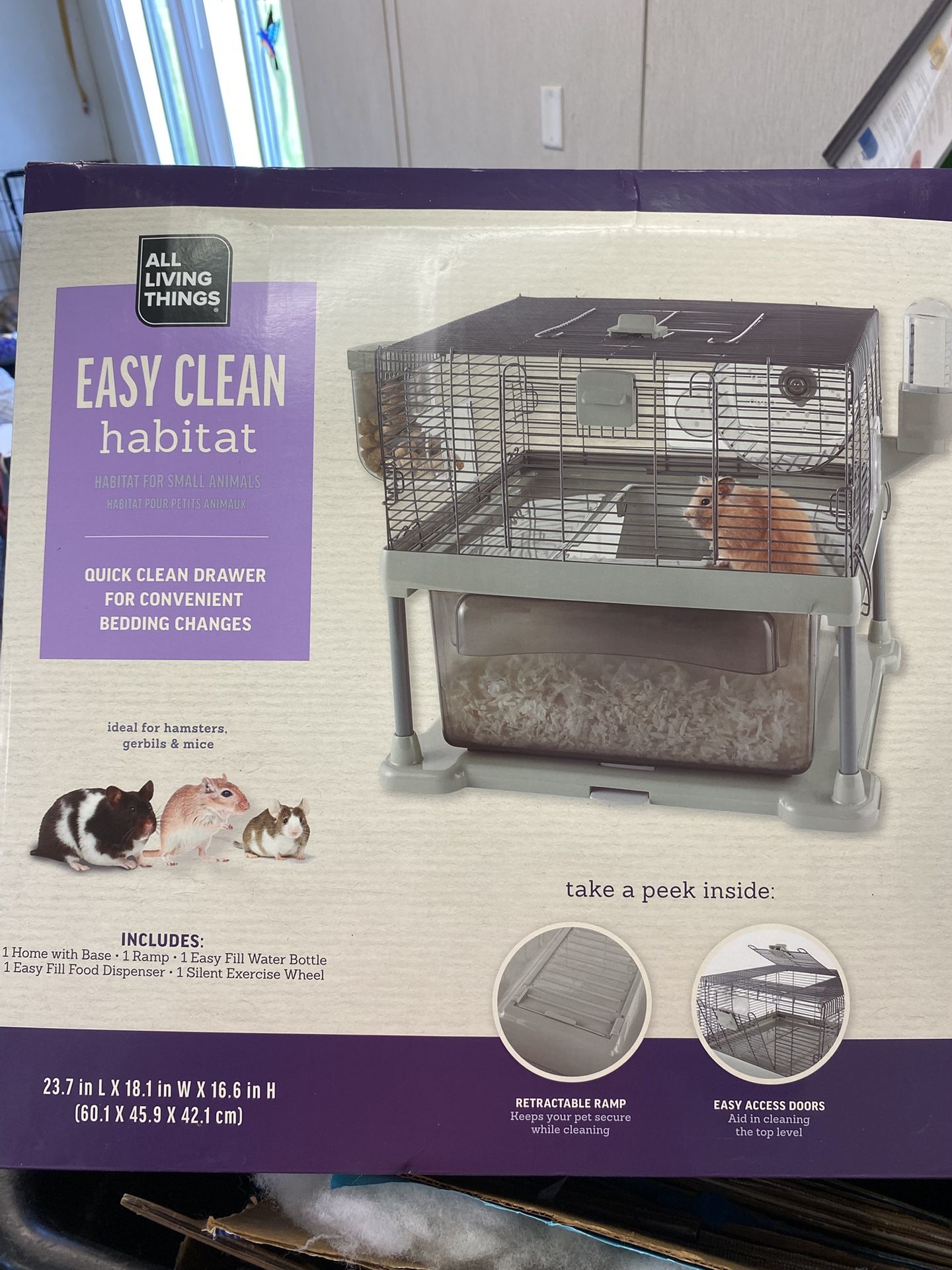 Hamster Habitat Brand New Never Opened 