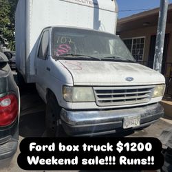 Ford Box Truck 