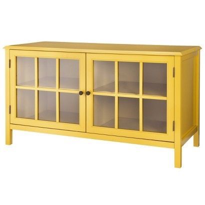 Tv stand yellow threshold windham from target