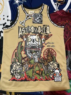 Travis Scott Astroworld Cactus Jack Basketball Jersey