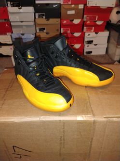 Jordan 12 University gold