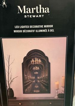 MARTHA STEWART MIRROR CHANDELIER Lighted Dining Hall Harry Potter VIRAL HTF NEW!
