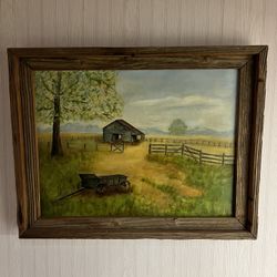 Farmhouse Art- Hand Painted 