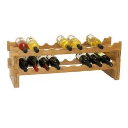 18 Bottles Wine Rack