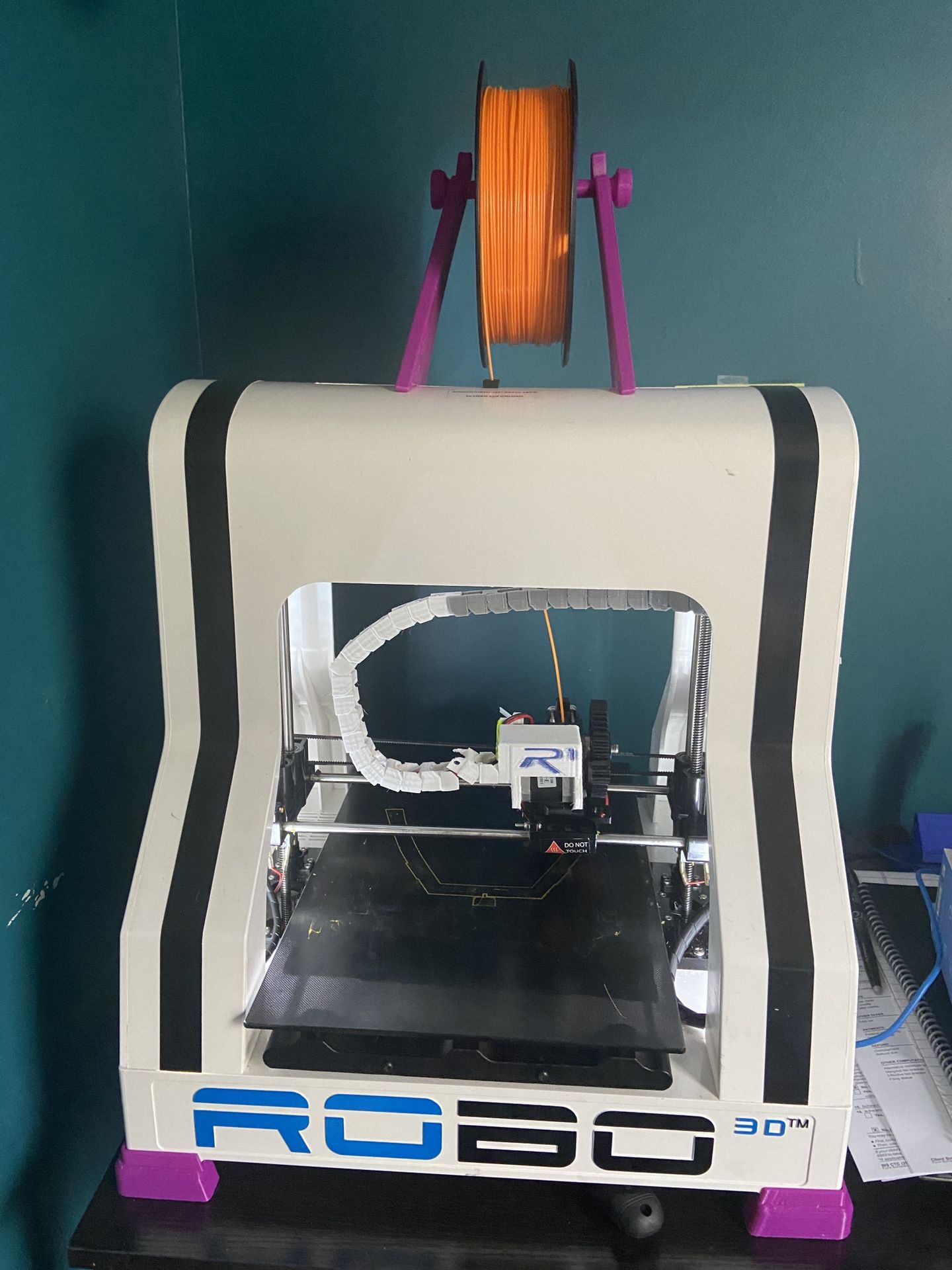 Robo 3D R1 Plus 3D Printer And Extras