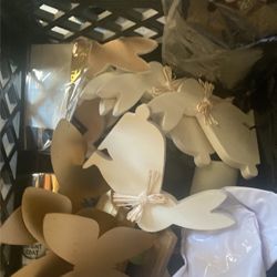 wooden bunnies