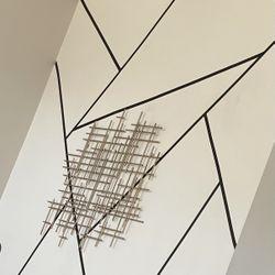 Geometric Metal Wall Art Sculpture
