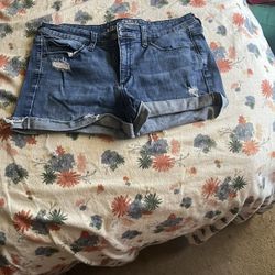 Blue Short Shorts 