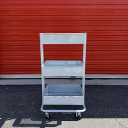 Baby Blue Storage Cart