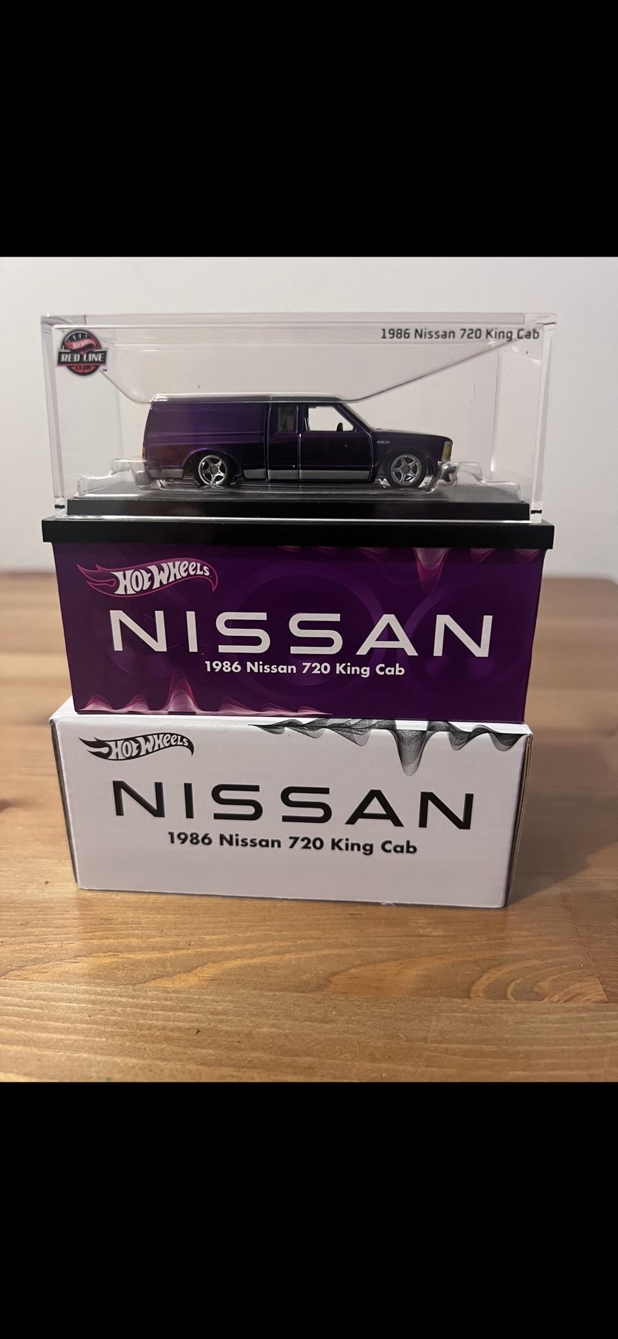 2024 Hot Wheels Collectors RLC 1986 Nissan 720 King Cab Spectraflame Dark Purple
