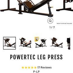 Powertec Leg Press For Sale!!!!