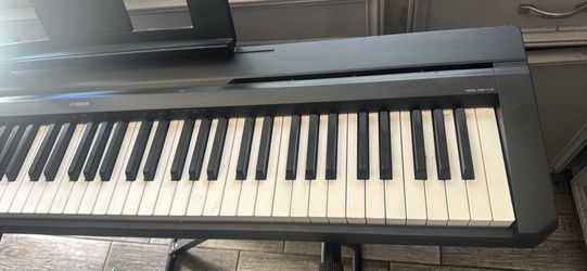 Yamaha P-45 Digital Piano with Music Rest, Sustain Pedal, Power Adapter