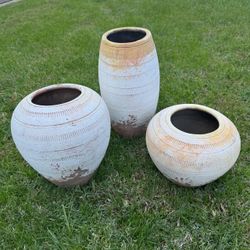 Set of 3 Vases