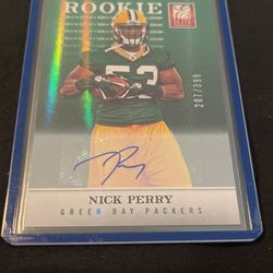 Nick Perry Rookie Auto 207/399