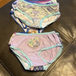 Toddler Girls Size 4  Frozen Brief And Bikini Styles