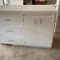 2 Drawer Cabinet . $100 Or Best Offer