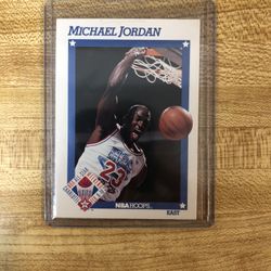Michael Jordan 1991 Hoops All Star Card $10 Pick Up Will Also Ship Through Pay Pal Cash App Or Venmo For $15