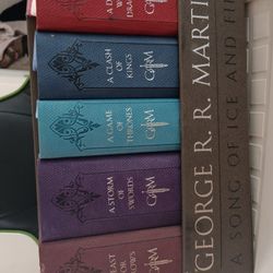 Collectors Set- Game Of Thrones Books