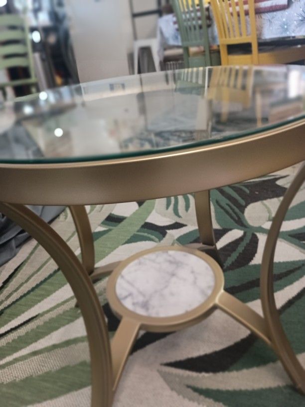 Glass End Tables 