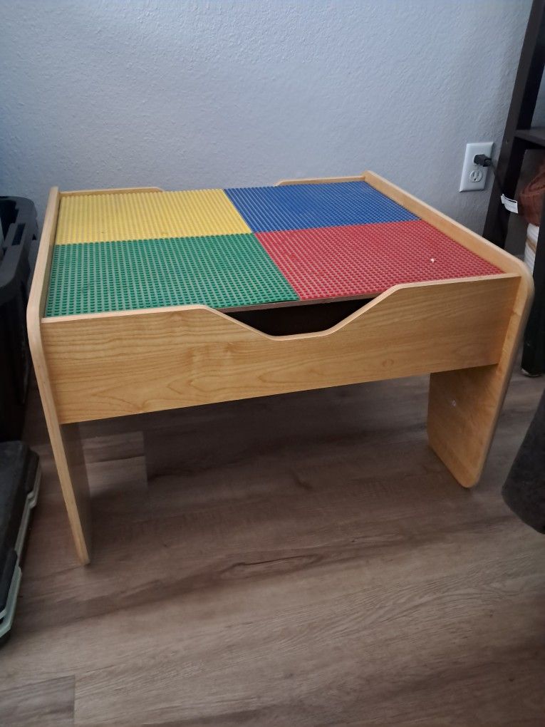 Wooden Lego Table