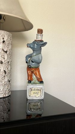 Vintage porcelain decanter
