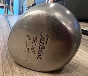 Golf Club - Titleist 9° Driver Tour Model Series RH Steel Shaft Golf Club