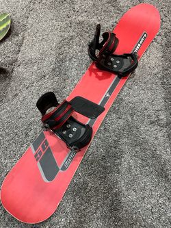 Nitro 158 cm snowboard/bindings/new wax