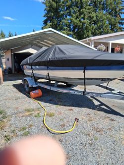 Chaparral boat and trailer