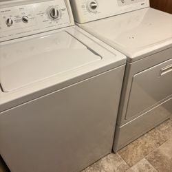 Kenmore Washer and Dryer