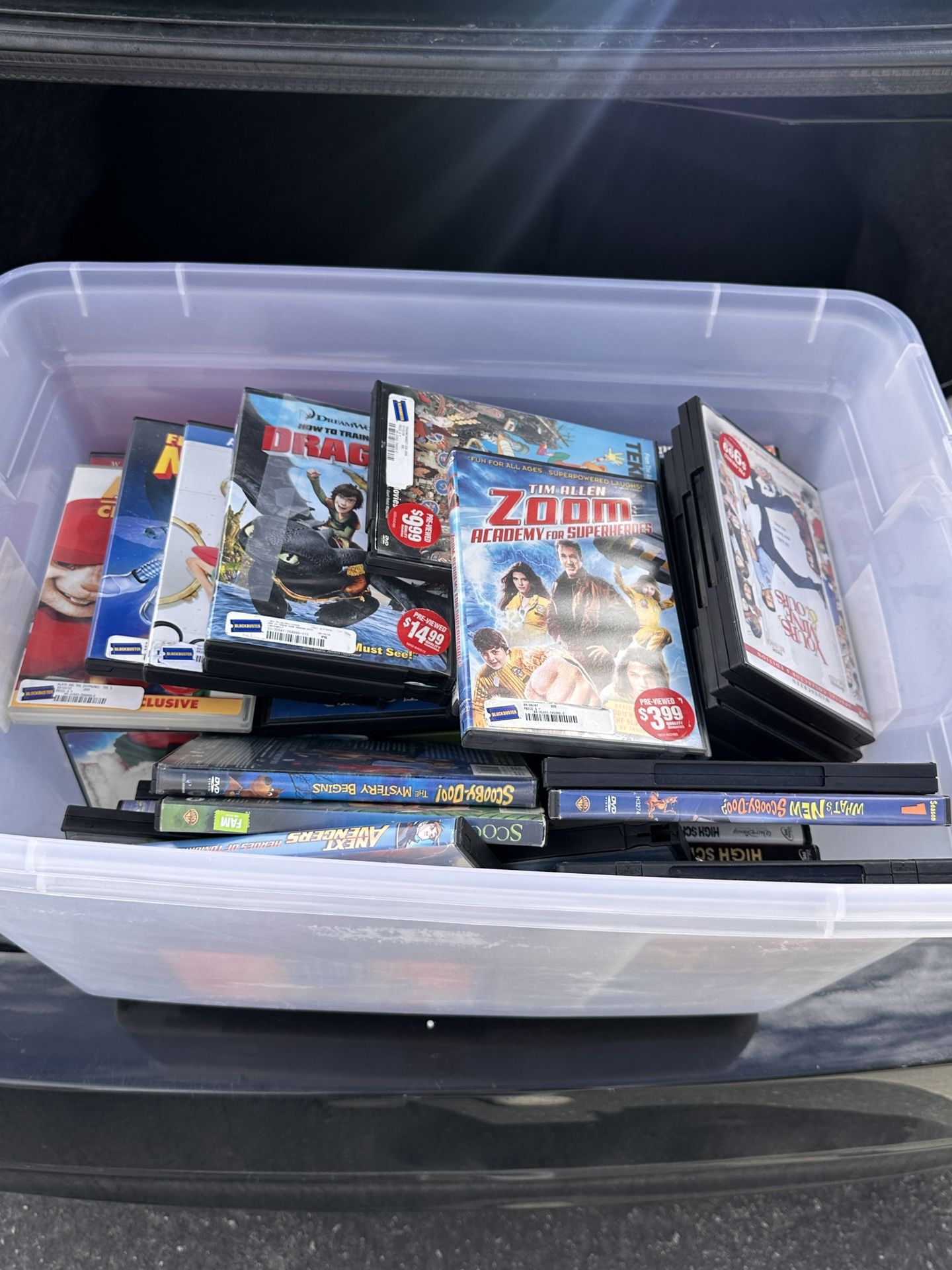 Blockbuster DVDs 
