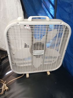 Window box fan