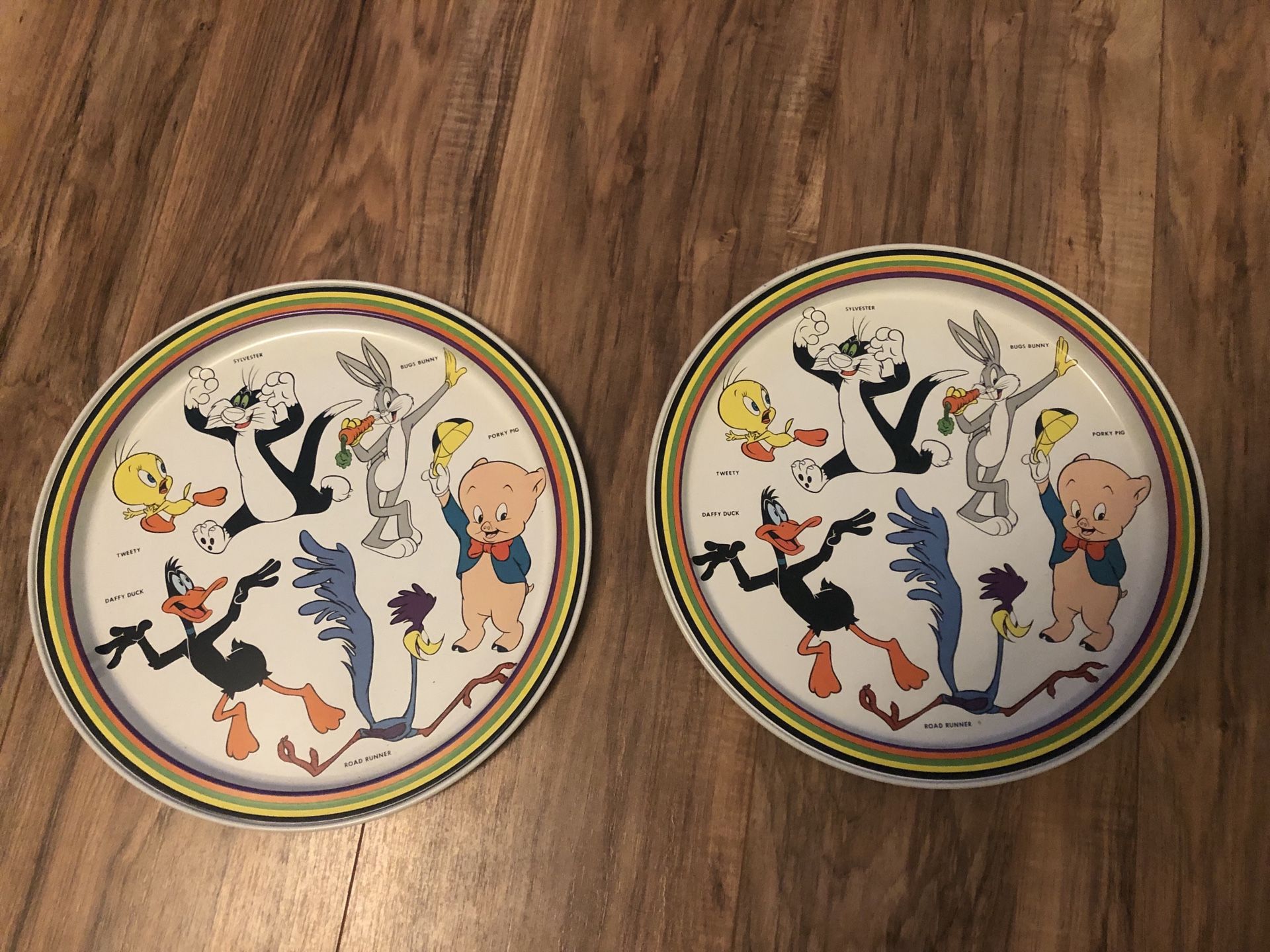 1974 vintage Warner bros plates collection