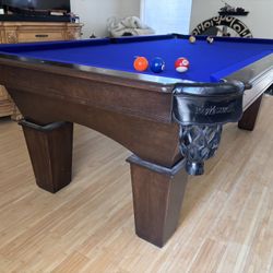 8ft  American Made Pool Table 