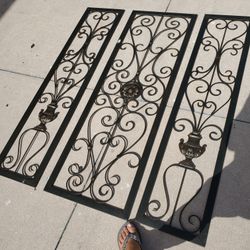 Metal wall art