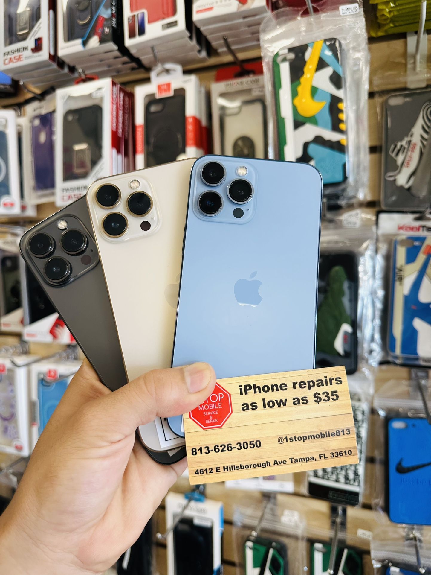 iPhone 13 Pro Max Unlocked 128GB