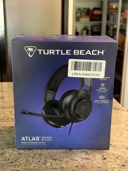 NEW Turtle Beach Atlas 200 PC Gaming Headset - Sealed
