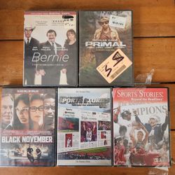 5pk Dvd movie bundle