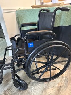 Medline 18” manual wheelchair