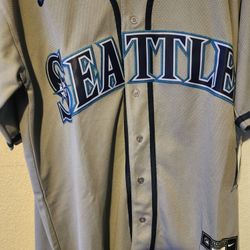Ken Griffey Jr Seattle Marines Baseball Jersey Classic Large 