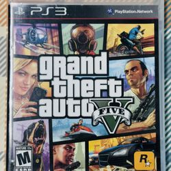 Grand Theft Auto V (PlayStation 3, 2013)Manual And Map Included TESTED!
