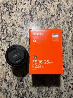 Sony FE 16-25mm f2.8 G Lens