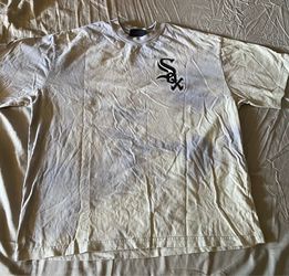 Bleached White Sox Grey T Shirt L
