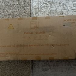 Brand New Electric Scooter (UNOPENED)